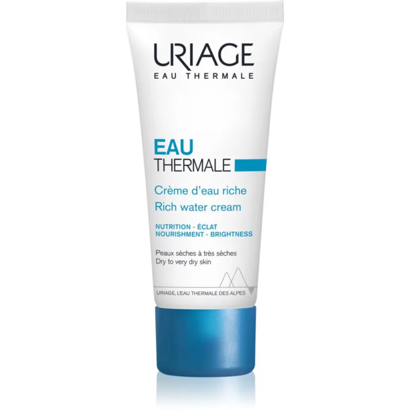 Uriage Eau Thermale Rich Water Cream θρεπτική και ενυδατική κρέμα για ξηρή έως πολύ ξηρή επιδερμίδα 40 ml