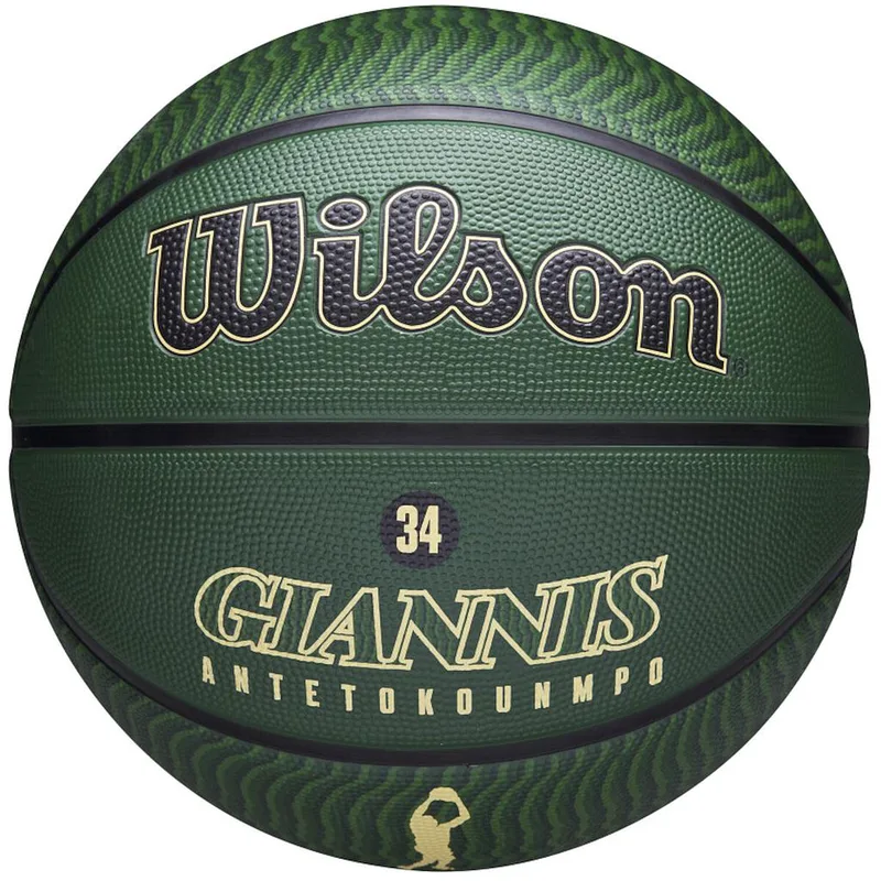 Wilson NBA Player Icon Μπάλα Μπάσκετ Outdoor Giannis Size 7