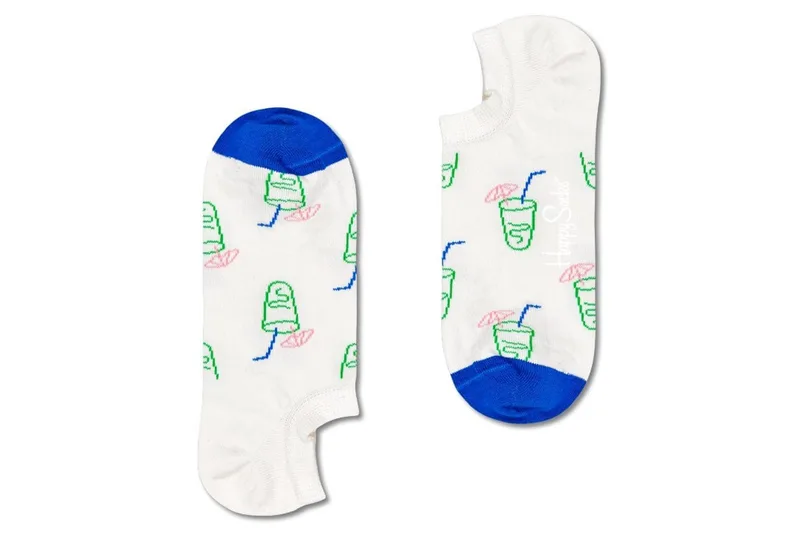 Κάλτσες Happy Socks Lemonade No Show LND38-1300-MULTI