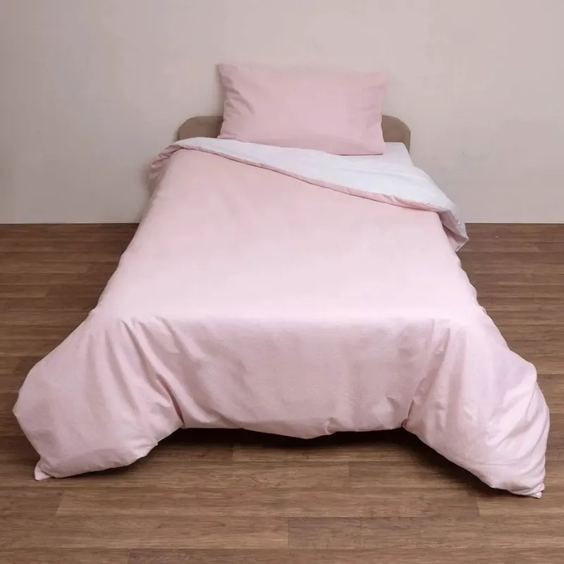 Φανελένια Παπλωματοθήκη Μονή (Σετ 160x240) Viopros Kids 2645 Ροζ