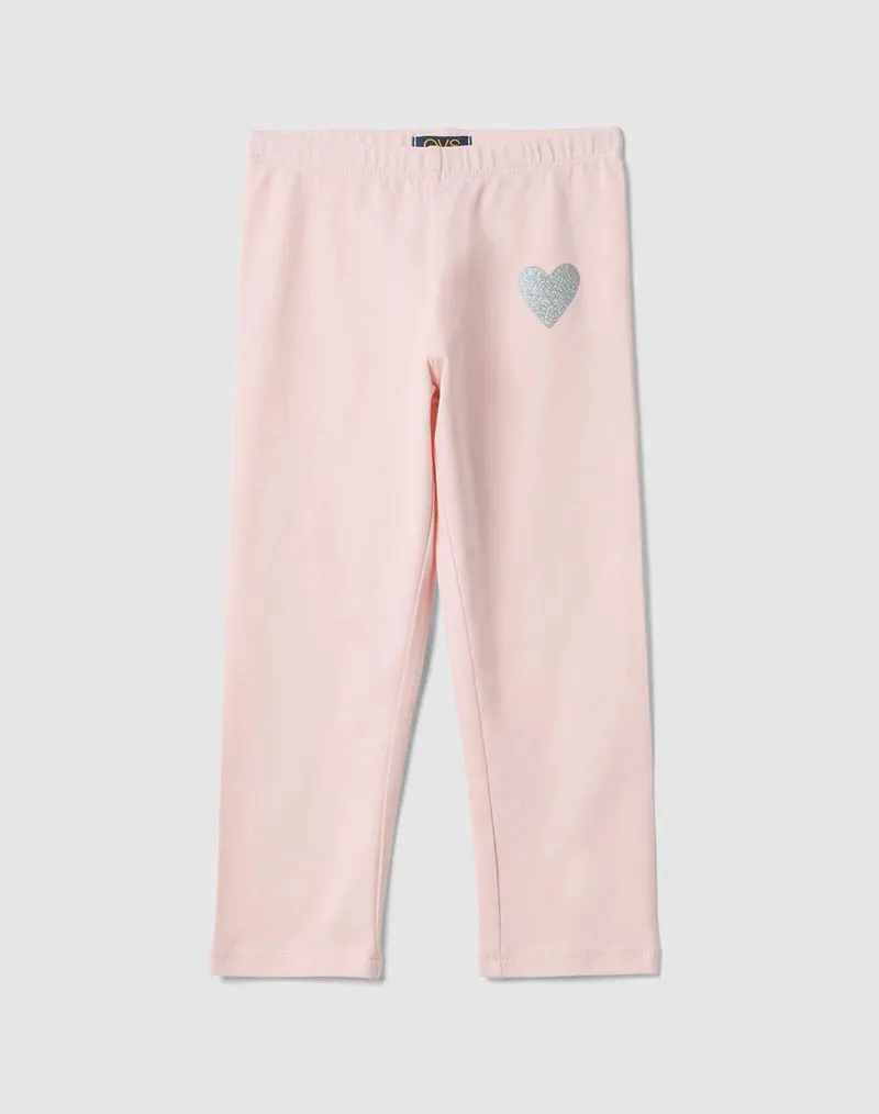 OVS LEGGING 3/4 SMAL GLITTER 2613201-BLUSHING BRIDE LightPink