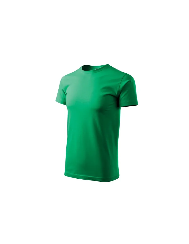 Malfini Basic Ανδρικό Διαφημιστικό T-shirt Κοντομάνικο σε Πράσινο Χρώμα MLI-12916