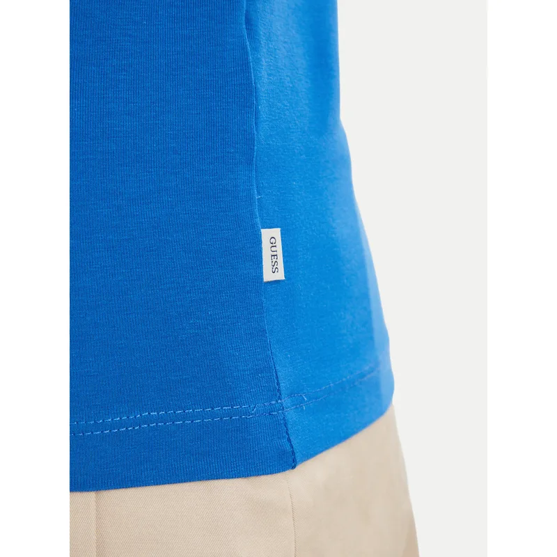 Guess Jeans T-Shirt 183096 Μπλε Classic Fit