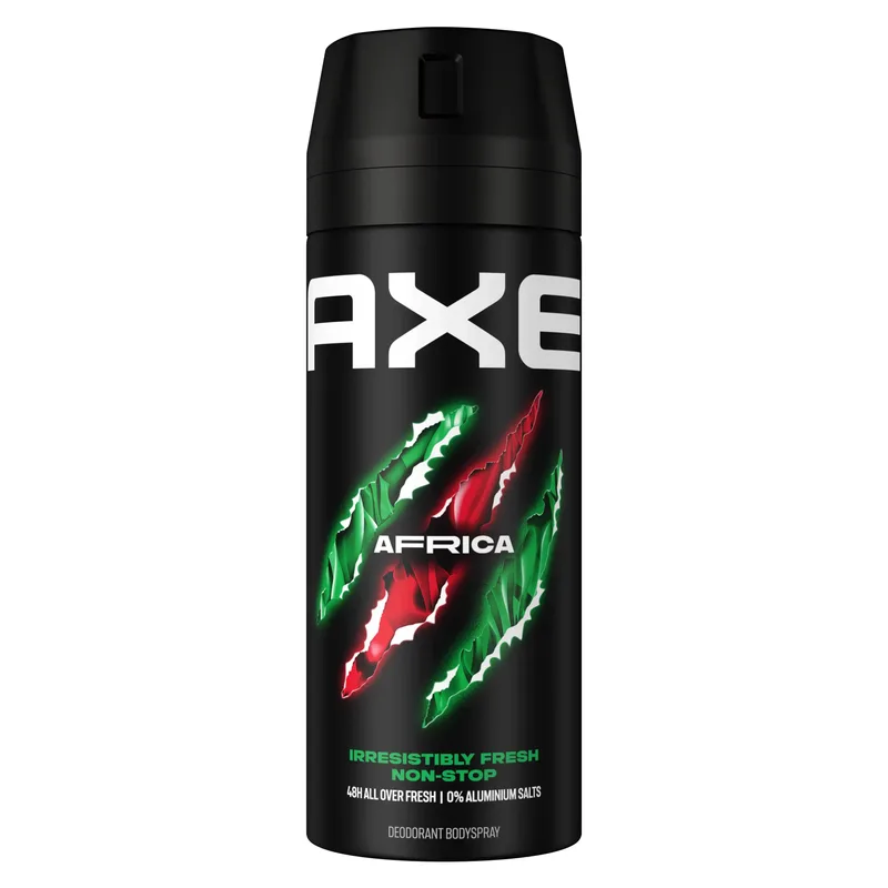 Axe Africa Deodorant Body Spray Αποσμητικό Σπρέι Σώματος με Κλασσικό Άρωμα για Όλη τη Μέρα 150ml