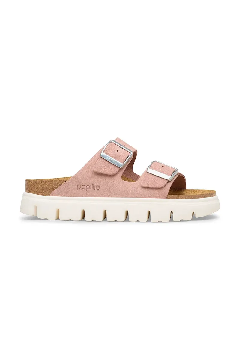 Birkenstock σαγιονάρες Γυναικεία σουέτ Arizona Chunky Birkenstock x Papillio
