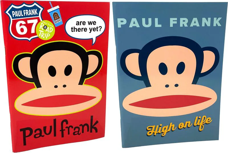 Paul Frank Colorado Vintage-Road Trip Τετράδιο 17X25-2 Σχέδια-1Τμχ (376-00400)