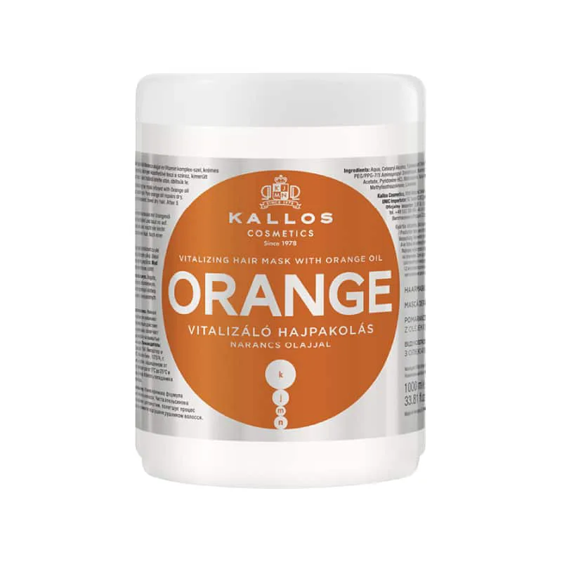 Kallos Πορτοκαλί Hair Mask 1000ml