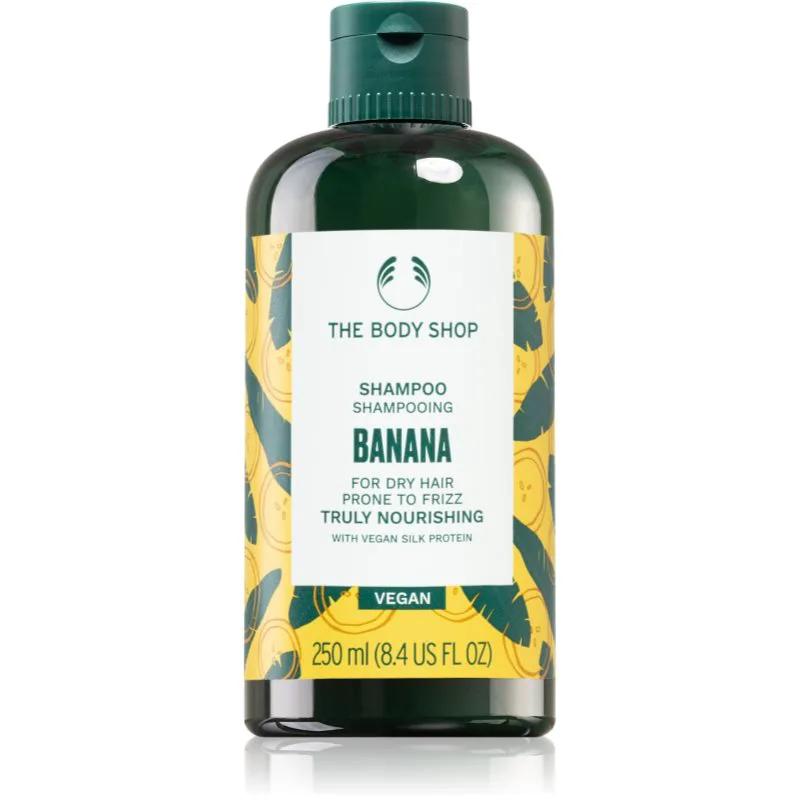 The Body Shop Banana Shampoo ενυδατικό σαμπουάν για ξηρά μαλλιά 250 ml