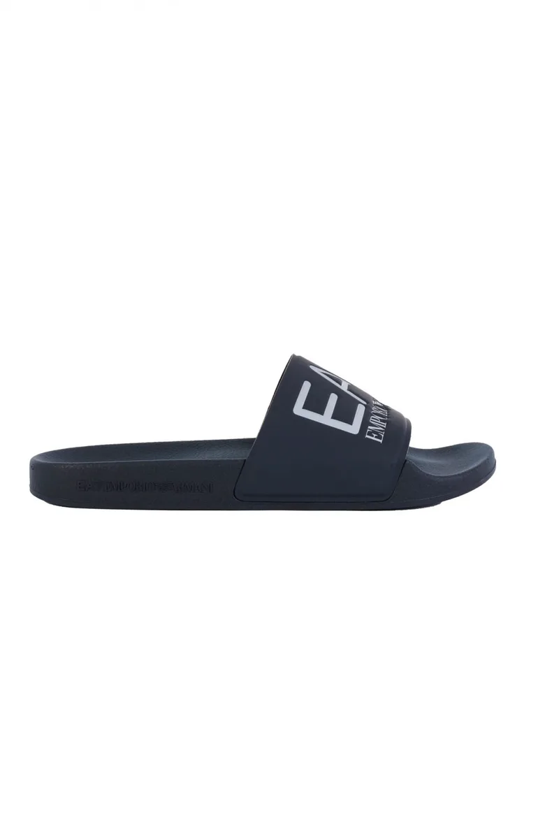 ARMANI 7 ΠΑΝΤΟΦΛΕΣ ΘΑΛΑΣΣΗΣ LOGO ΜΠΛΕ