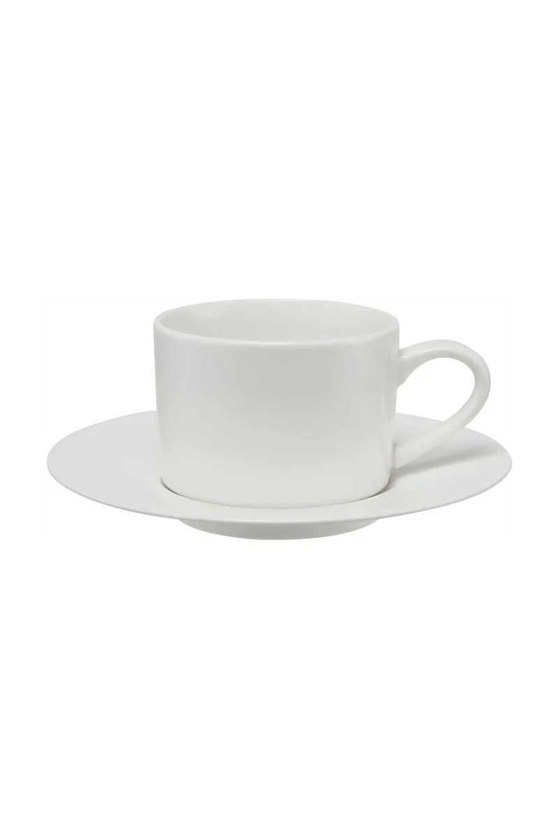 Maxwell & Williams φλυτζάνι καφέ με πιατάκι "White Basics" 230ml - WBA0135
