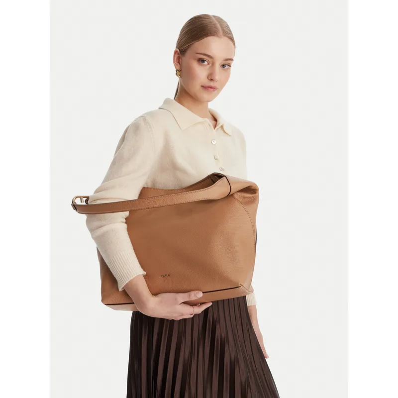 Τσάντα Furla Lara L WB01876 HSF000 BG YU500 1007 Καφέ