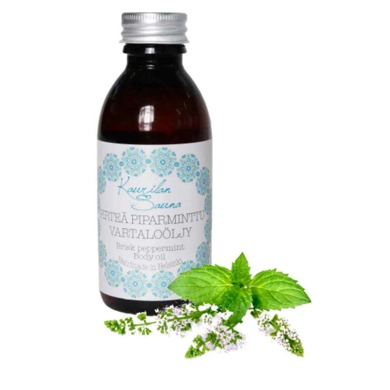 Kaurilan sauna Brisk Peppermint Body Oil (150ml)