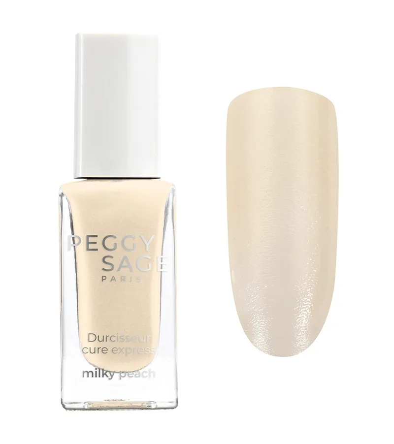 Peggy Sage - Cure Express Νail Ηardener - Milky Peach (11ml)