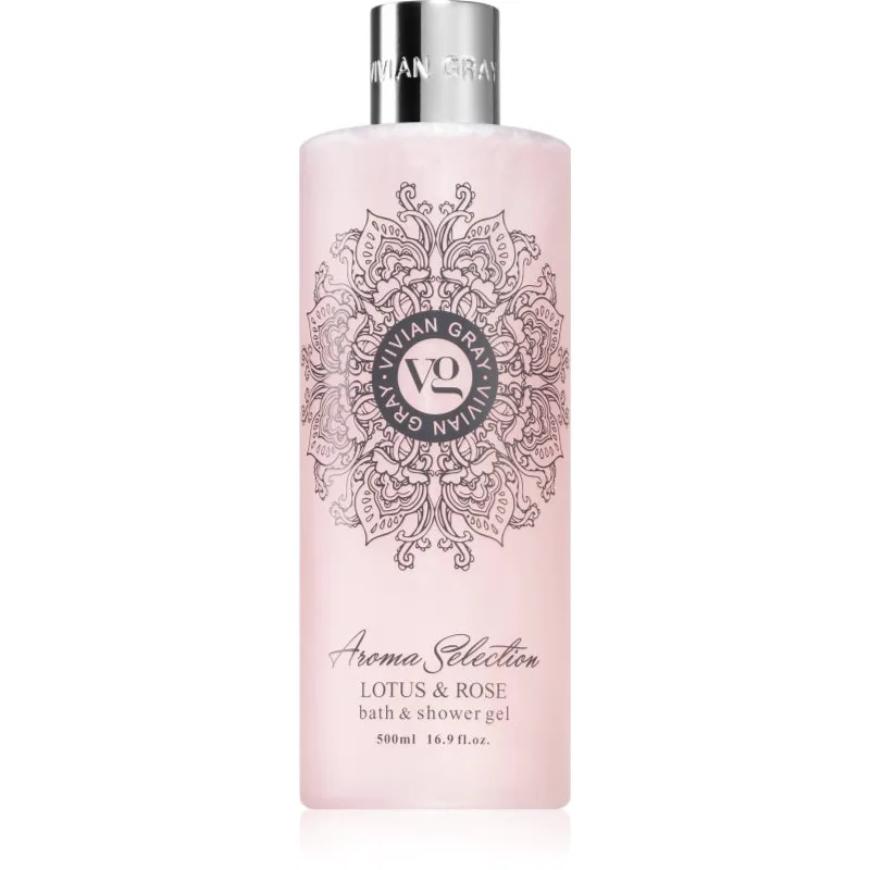 Vivian Gray Aroma Selection Lotus & Rose τζελ για ντους και μπάνιο 500 μλ