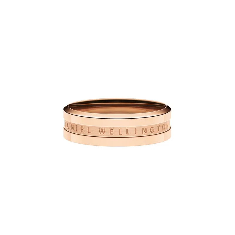 DANIEL WELLINGTON Elan Δαχτυλίδι από ανοξείδωτο ατσάλι Rose Χρυσό DW00400091