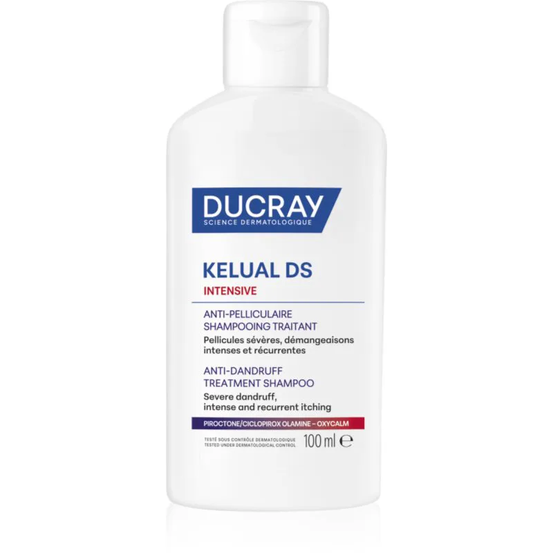 Ducray Kelual DS Intensive Anti-Dandruff Treatment Shampoo εντατικό σαμπουάν κατά της πιτυρίδας 100 ml