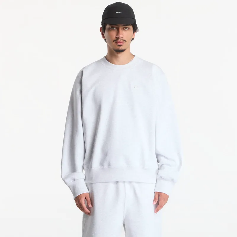 Φούτερ Nike Men's Fleece Crew-Neck Sweatshirt Birch Heather M