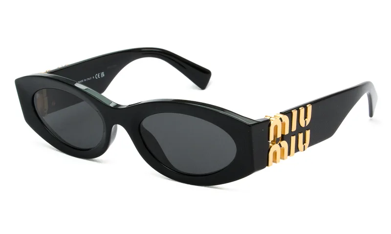 MIU MIU ΓΥΑΛΙΑ ΗΛΙΟΥ MIU MIU 11WS 1AB5S0 5421 11WS Μαύρο