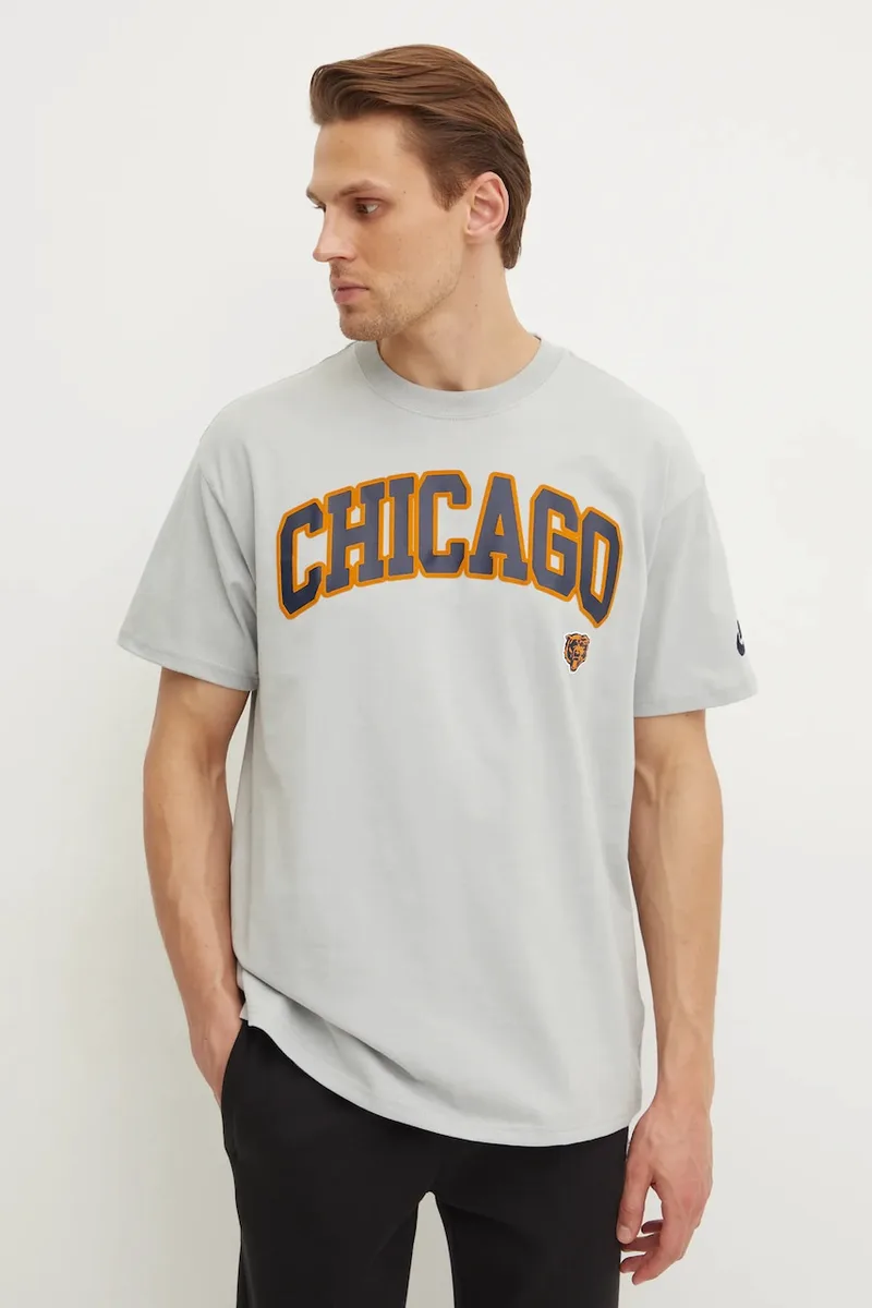 Βαμβακερό μπλουζάκι Nike Chicago Bears