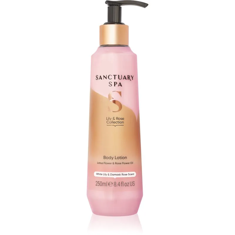 Sanctuary Spa Lily & Rose Collection ενυδατικό γαλάκτωμα σώματος για ξηρό δέρμα 250 ml