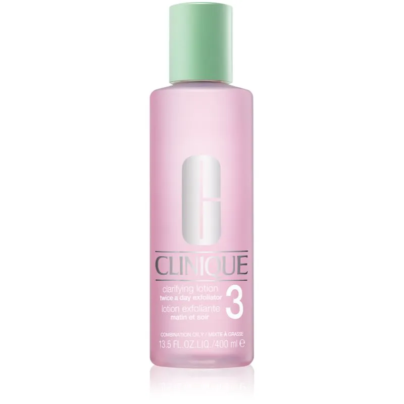 Clinique 3 Steps Clarifying Lotion 3 τονωτικό για μικτή και λιπαρή επιδερμίδα 400 ml