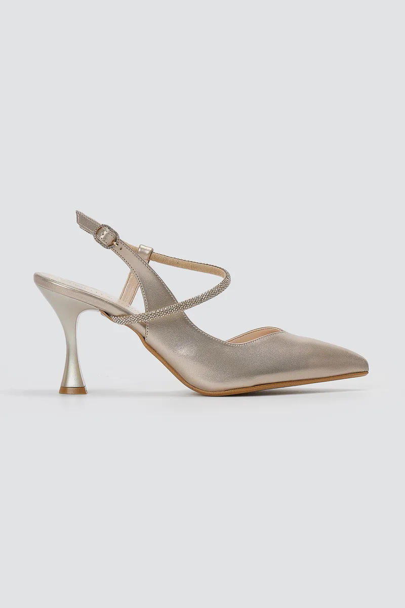 TFP Slingback Pumps - 610 - Pearl Μπεζ