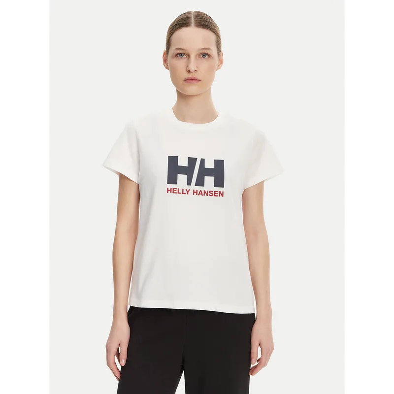 Helly Hansen T-Shirt Logo 54593 Λευκό Regular Fit