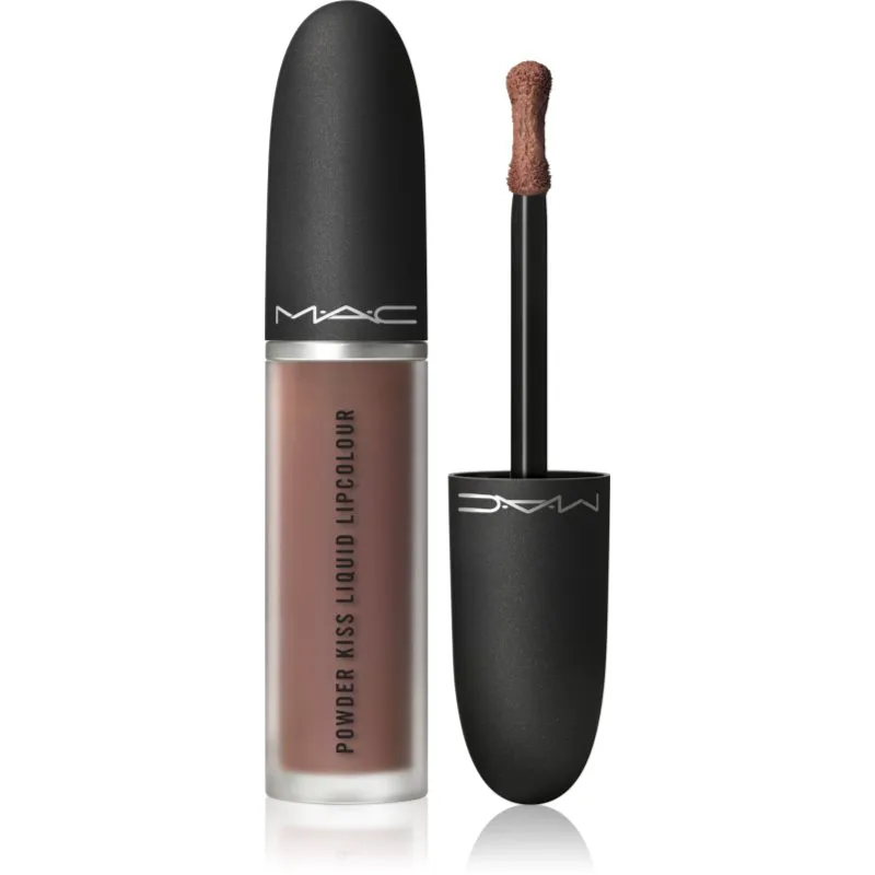MAC Cosmetics Powder Kiss Liquid Lipcolour ματ υγρό κραγιόν απόχρωση Buffiest 5 ml