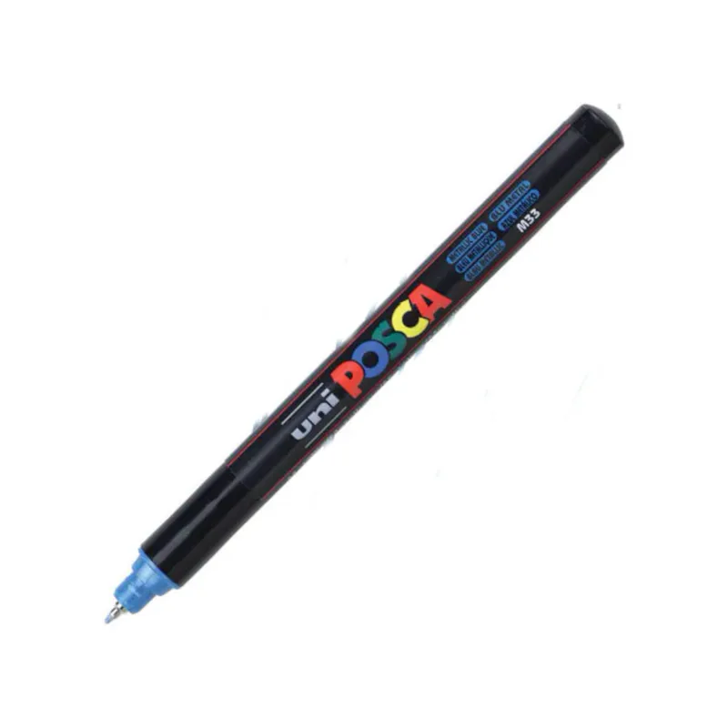 Μαρκαδόρος Posca 0.7mm Extra Fine PC-1MR - Metallic Blue
