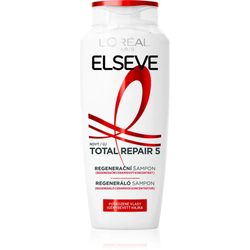 L’Oréal Paris Elseve Total Repair 5 αναγεννητικό σαμπουάν με κερατίνη 400 ml