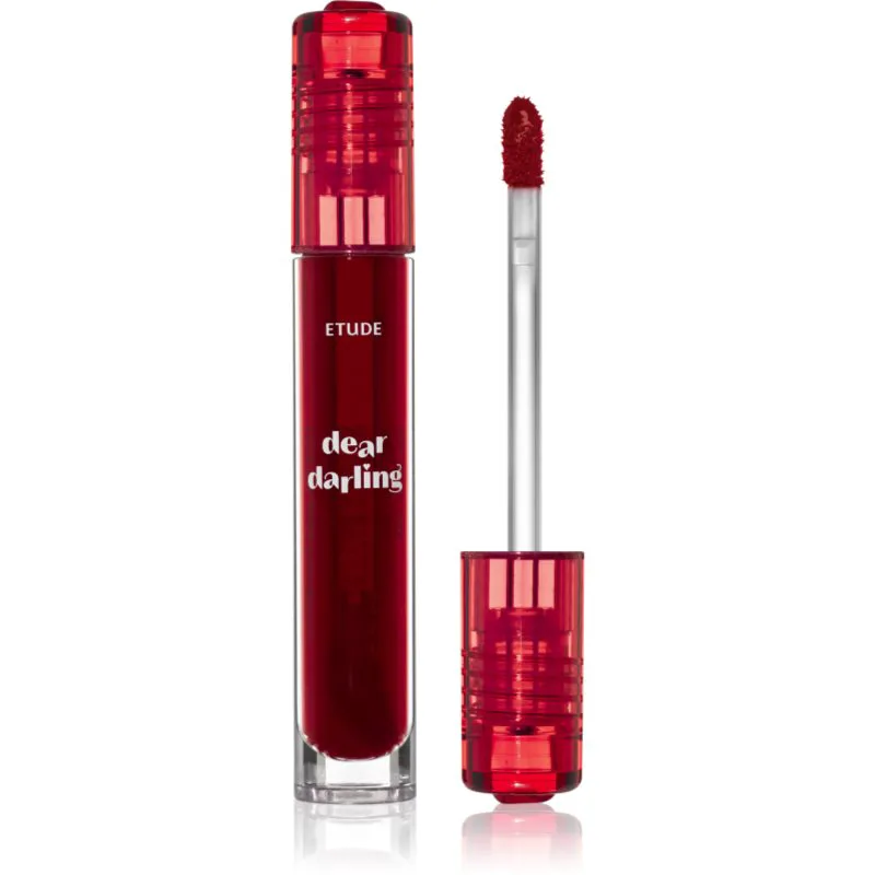 ETUDE Dear Darling Water Gel Tint βαφή για τα χείλη με υφή τζέλ απόχρωση 04 Plum Red 5 γρ