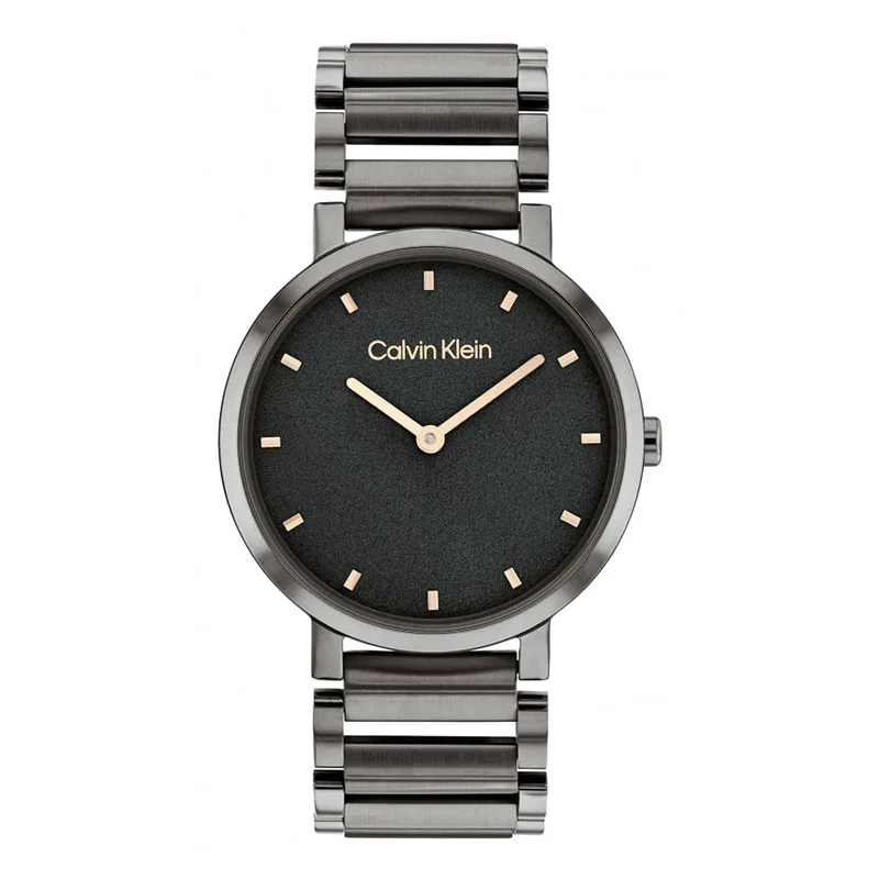 CALVIN KLEIN Open Link Grey Steel Bracelet 25200088