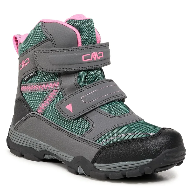 Μπότες Χιονιού CMP Kids Pyry Snow Boot Wp 38Q4514J Γκρι