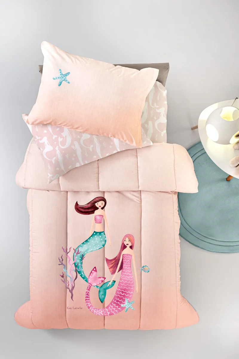 Παιδικό Κουβερλί Μονό Guy Laroche Merida Salmon 160x230