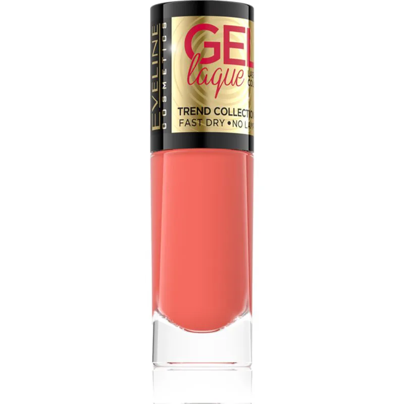 Eveline Cosmetics 7 Days Gel Laque Nail Enamel τζελ βερνίκι νυχιών χωρίς τη χρήση των UV/LED λαμπτήρων απόχρωση 263 8 ml