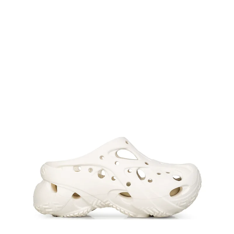 Πέδιλα-Σανδάλια γυναικεία Crocs Off White 211141-0WV Caged Clog 262