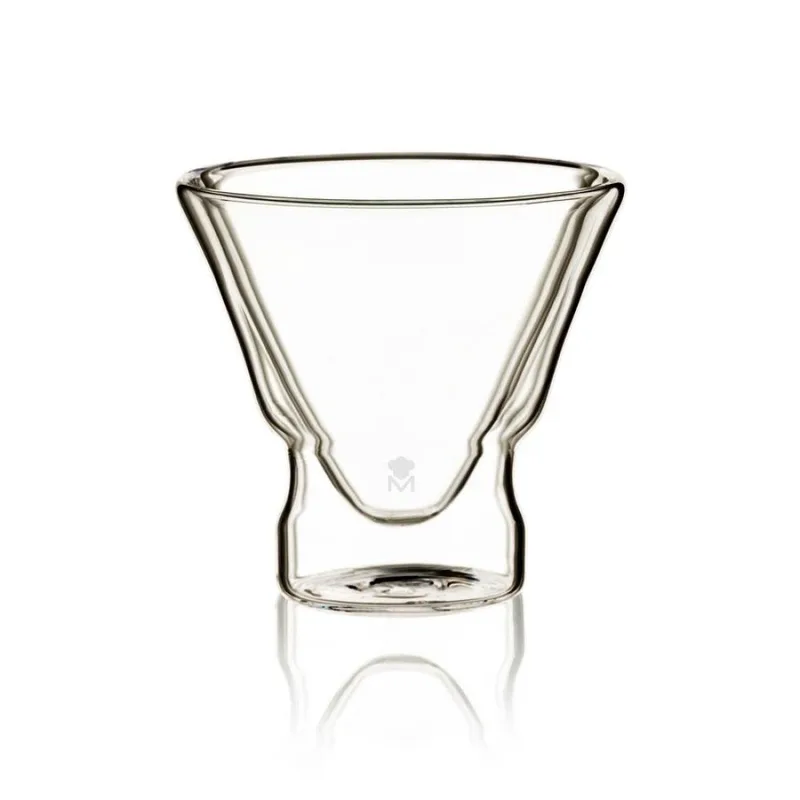 Ποτήρια Κοκτέιλ Μαρτίνι 230ml (Σετ 2τμχ) Bergner Double Wall Mixology BGMP-20202