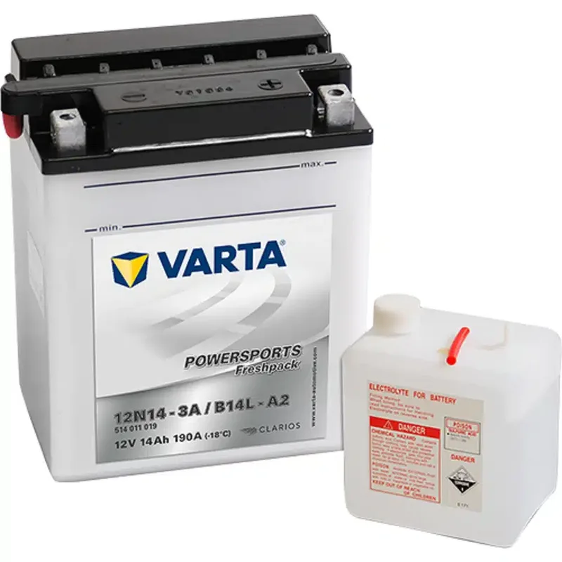 Μπαταρία Μοτοσυκλέτας VARTA B14L-A2 12V 14Ah