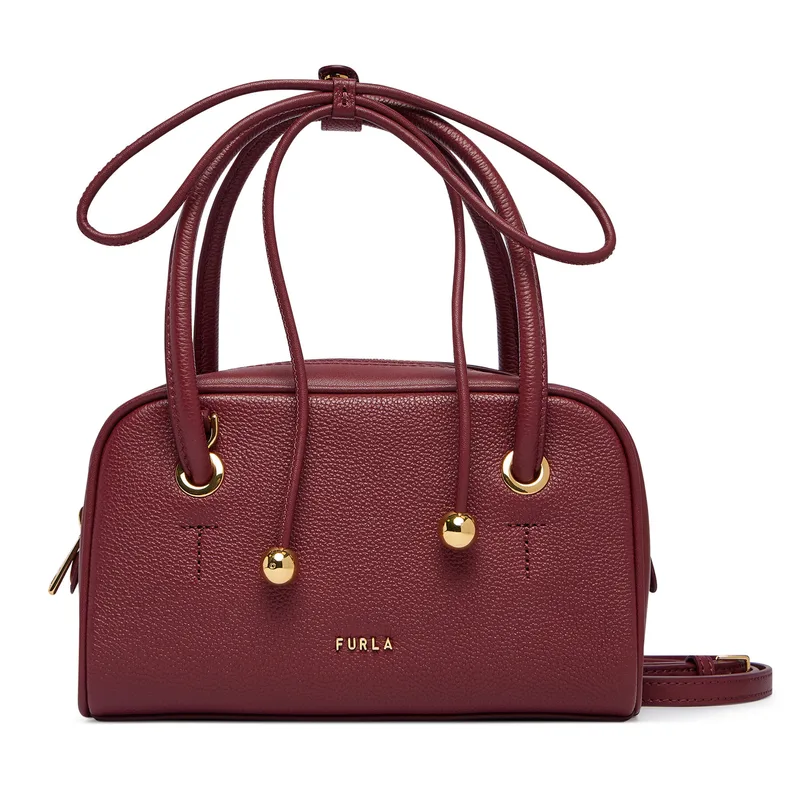 Τσάντα Furla Poppy Mini WE00915 BX4573 CN 4908S Σκούρο κόκκινο
