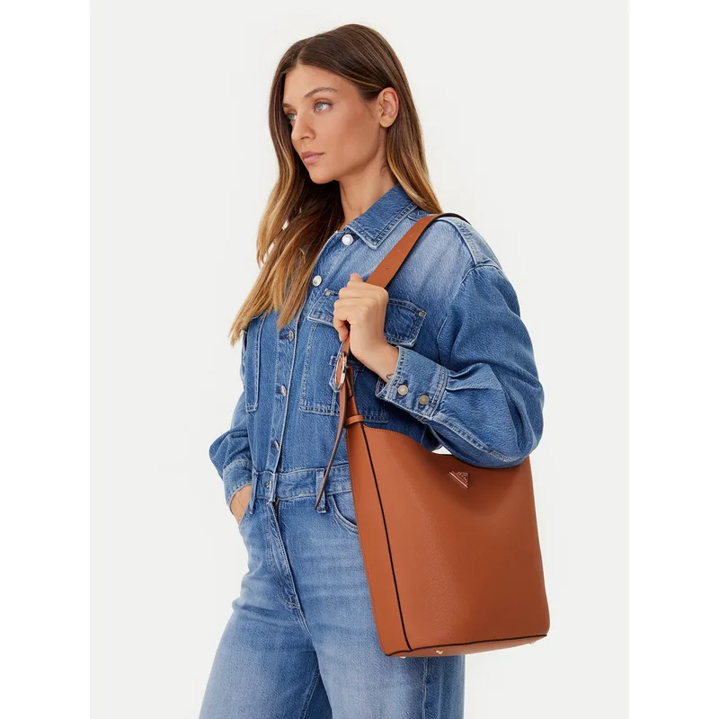 Τσάντα Guess HWBG69 74040 Καφέ
