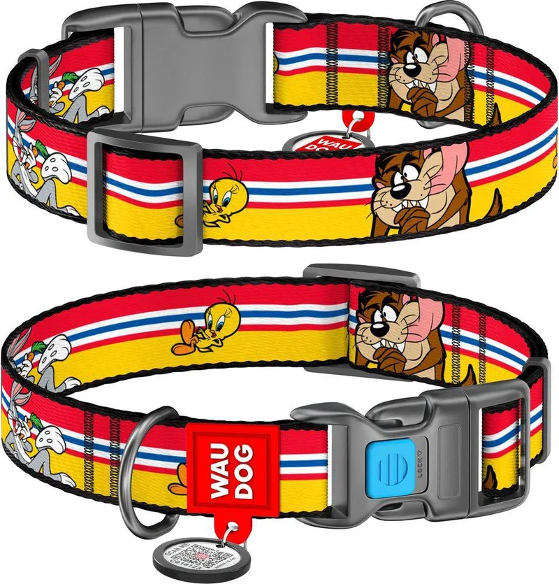 ΠΕΡΙΛΑΙΜΙΟ WAUDOG LOONEY 3 PLASTIC FASTEX (25MM X 31-49CM)