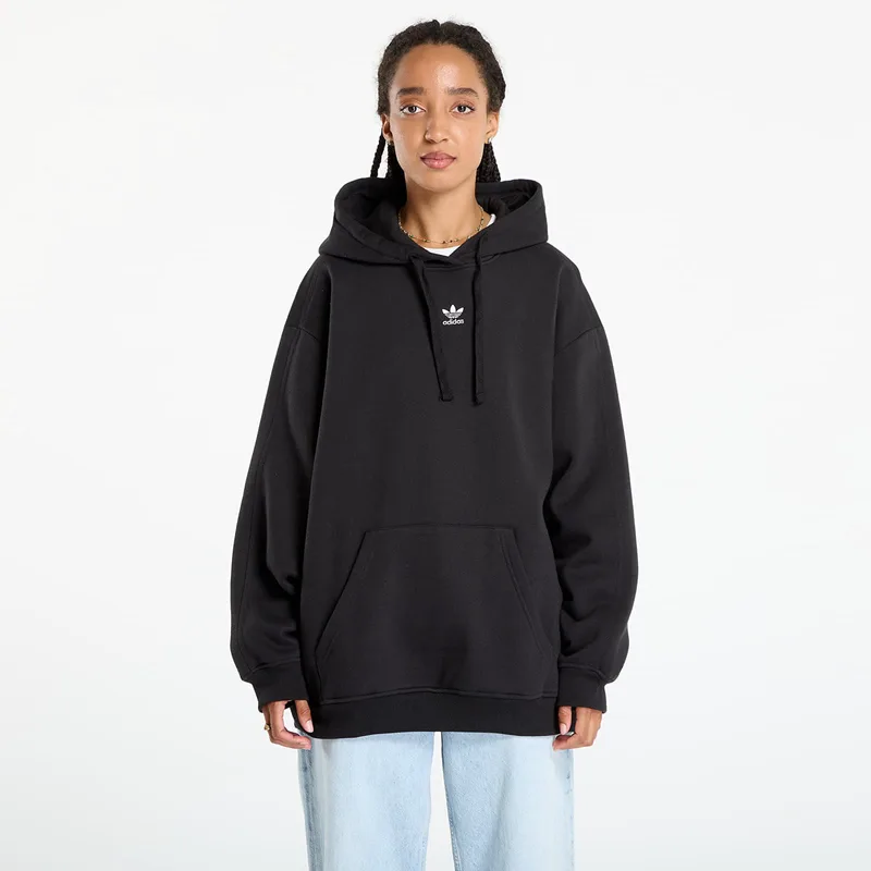 Φούτερ adidas Essentials Oversized Fleece Hoodie Black XS