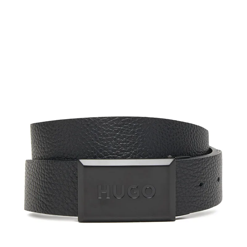 Ζώνη Ανδρική HUGO 50555040 Μαύρο