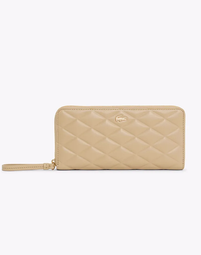 LACOSTE ΠΟΡΤΟΦΟΛΙ MONEY PIECES 3NF5122EE-C87 Biege