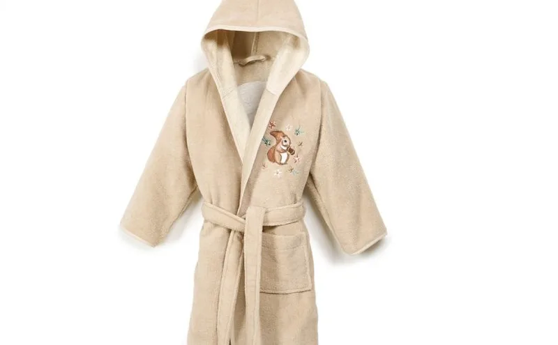 Μπουρνούζι Bamboo Medium Sand Pretty Barbara