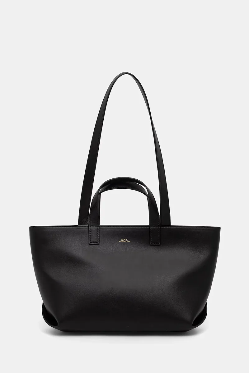 A.P.C. shopper γυναικεία δερμάτινη le drummer small