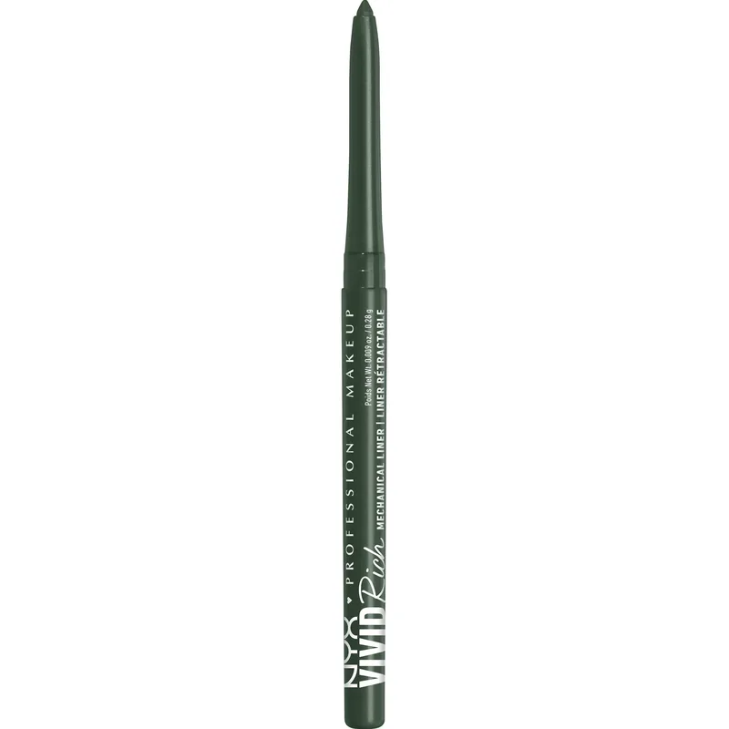 Nyx Professional Makeup Vivid Rich Mechanical Pencil 08 Emerald Empire Μολύβι Ματιών με Ματ Αποτέλεσμα 1 Τεμάχιο - 08 Emerald Empire