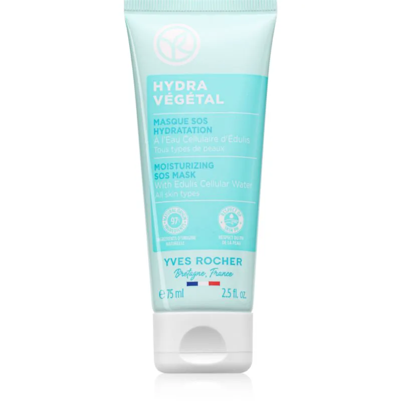 Yves Rocher Hydra Végétal εντατικά ενυδατική μάσκα 75 ml