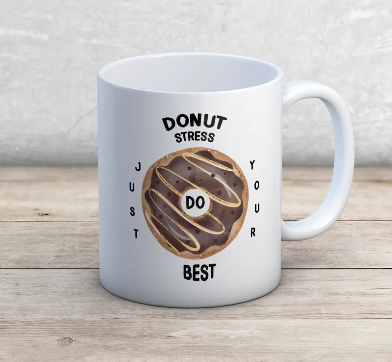 Κούπα απλή ή μαγική - Donut stress - Απλή