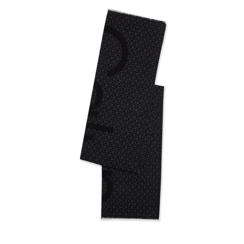 Κασκόλ Calvin Klein K60K612611 Μαύρο